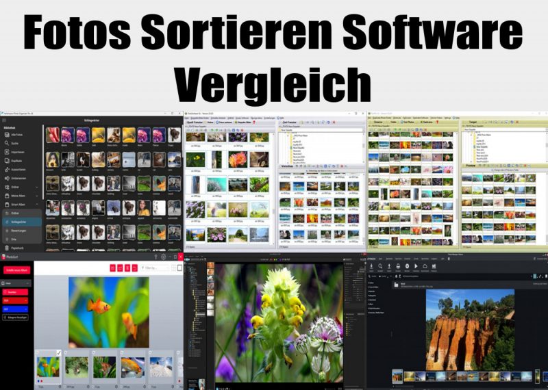 Fotos sortieren Vergleich